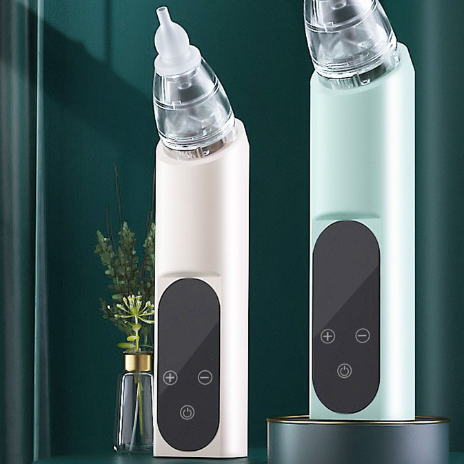 Elektrischer Nasensauger im Android-Stil